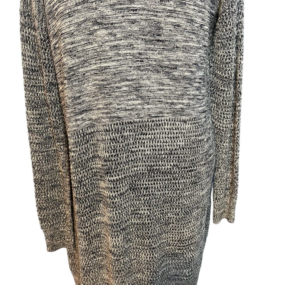 Vince Knit Cardigan XS Gray Longline Lightweight Spring Soft Gray Costal‎ - Picture 7 of 9